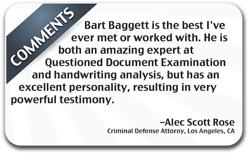 bart baggett is recommended by attroneys nationwide