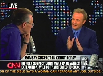 Bart Baggett talks to Larry King on CNN